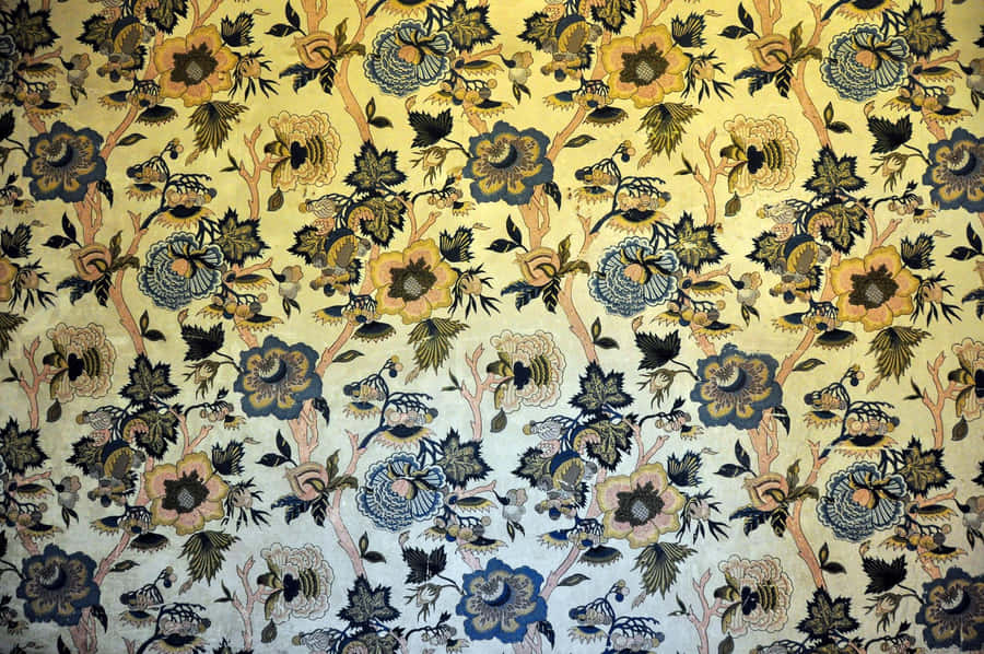 Vintage Floral Pattern1920s Wallpaper