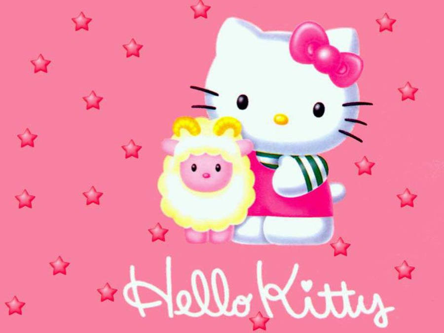Vintage Hello Kitty Cover Wallpaper