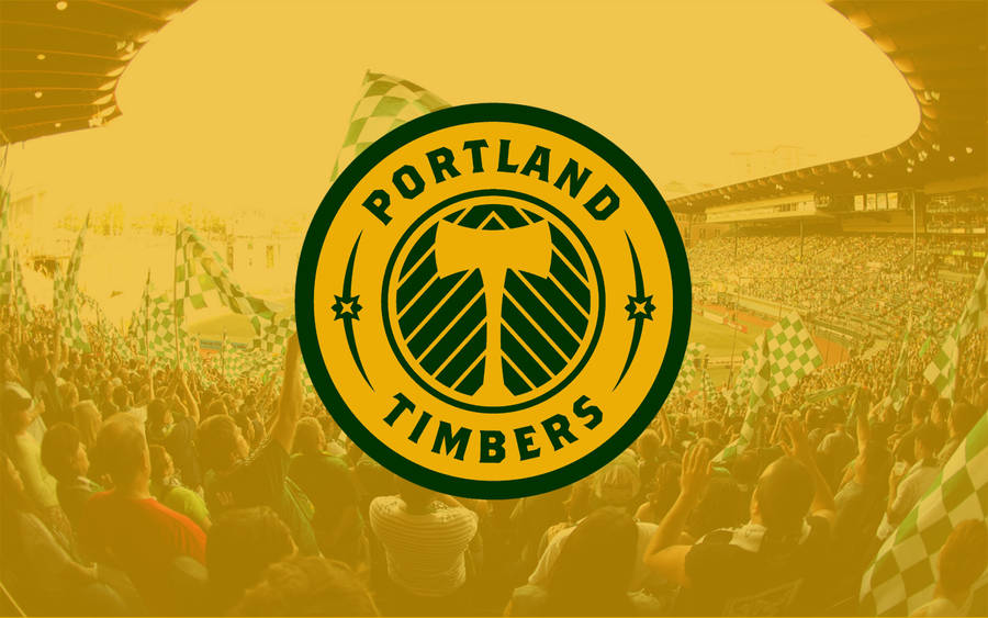 Vintage Logo Portland Timbers Wallpaper