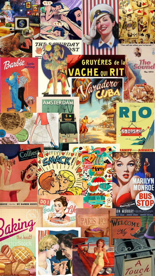 Vintage Lovers #retrostyle Wallpaper