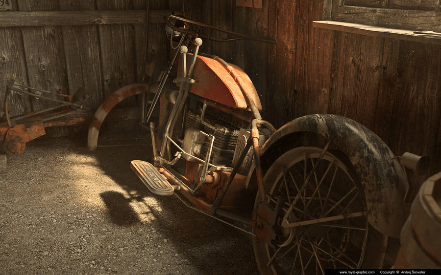 Vintage Motorcycle Picture Wallpaper