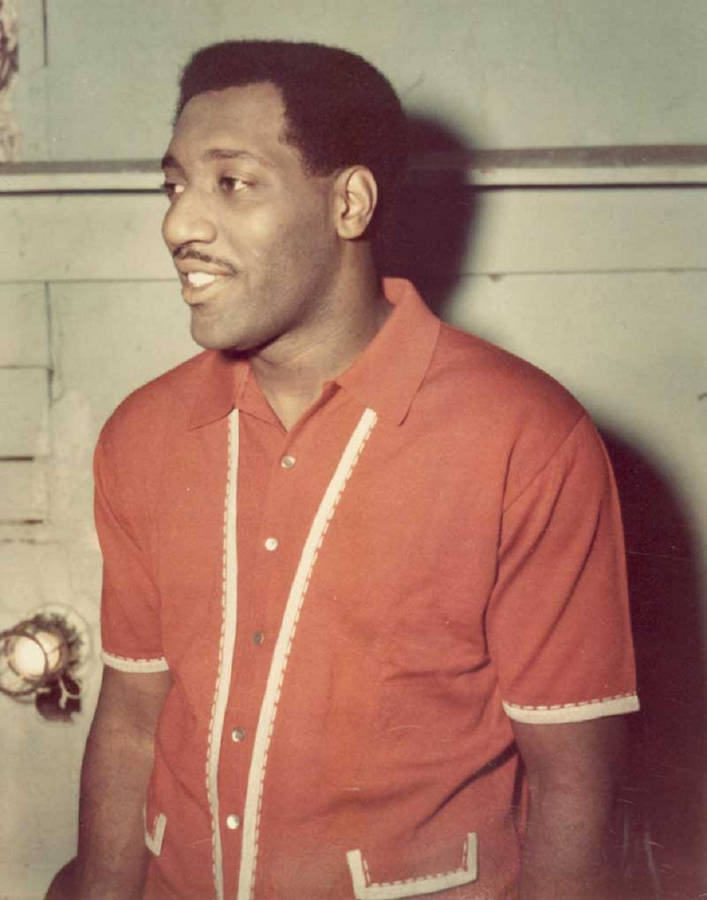 Vintage Portrait Of Otis Redding Wallpaper