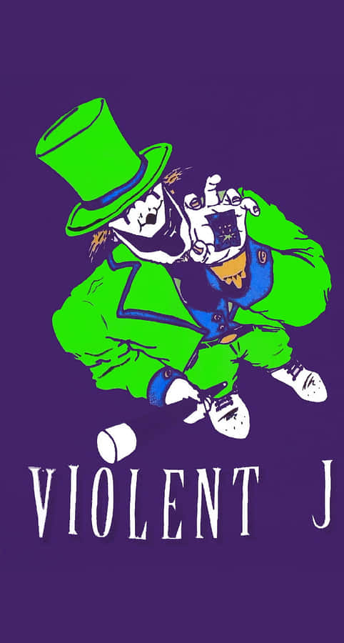 Violent J Cartoon Character Illustration Wallpaper