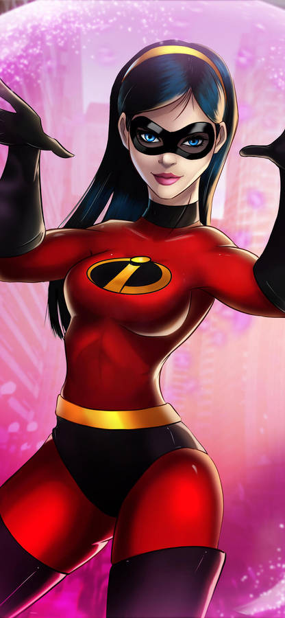 Violet Parr Incredibles 2 Digital Art Wallpaper