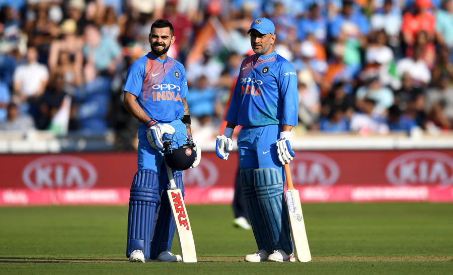 Virat Kohli And Ms Dhoni Hd Wallpaper