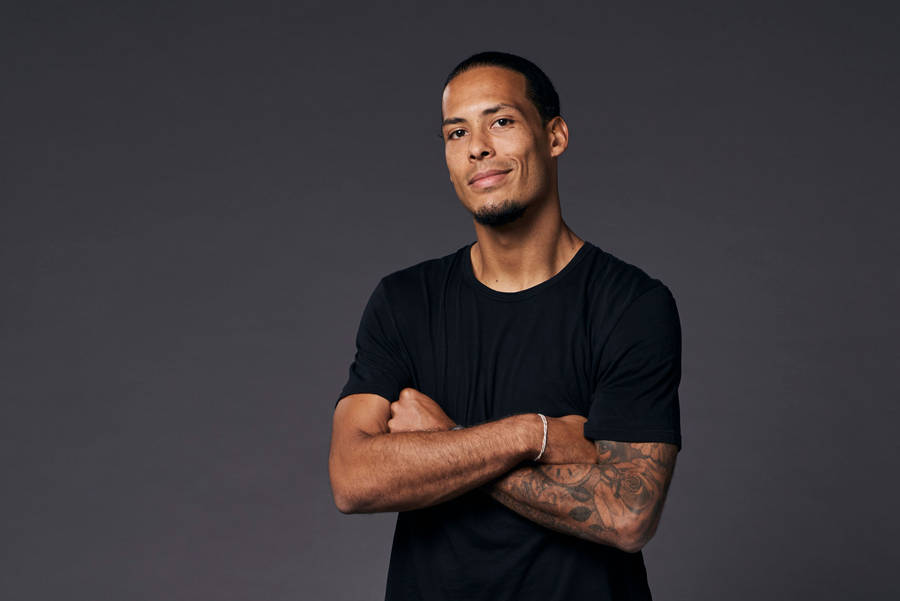 Virgil Van Dijk Profile Photo Wallpaper