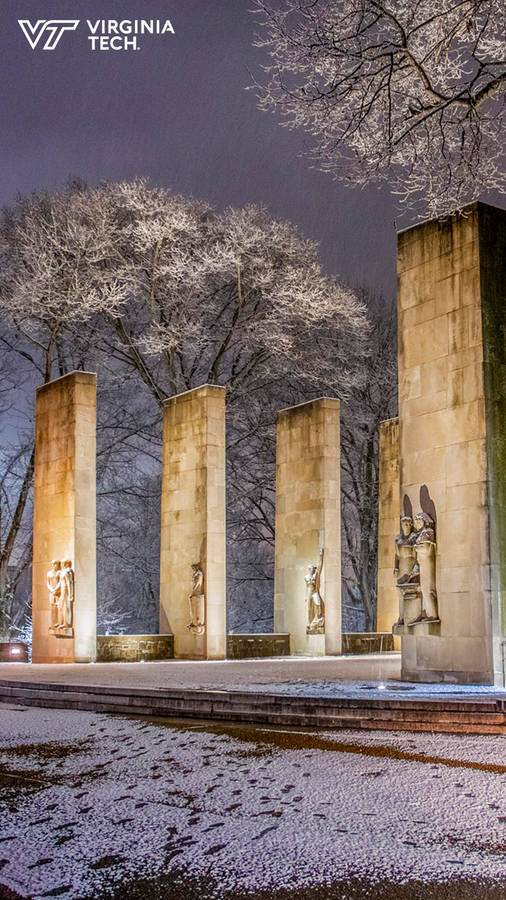 Virginia Tech War Memorial Chapel Wallpaper