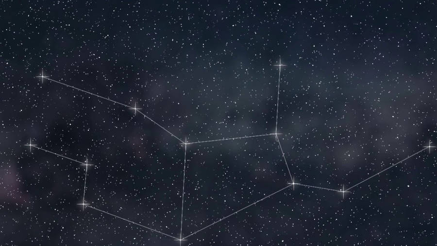 Virgo Zodiac Constellation Night Sky Wallpaper