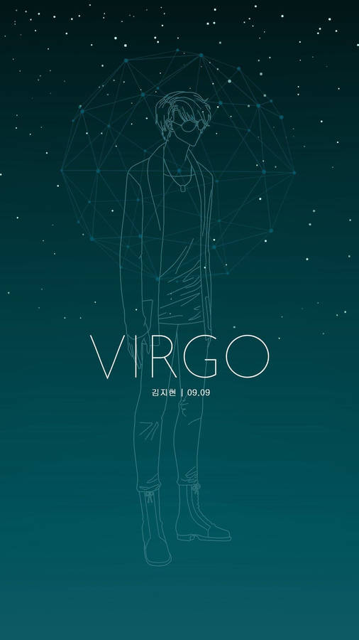 Virgo Zodiac Man Constellation Wallpaper