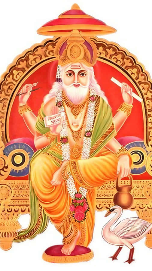 Vishwakarma Hindu Godof Architecture Wallpaper