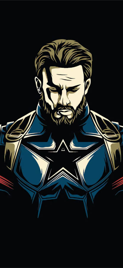 Vivo Y11 Captain America Wallpaper