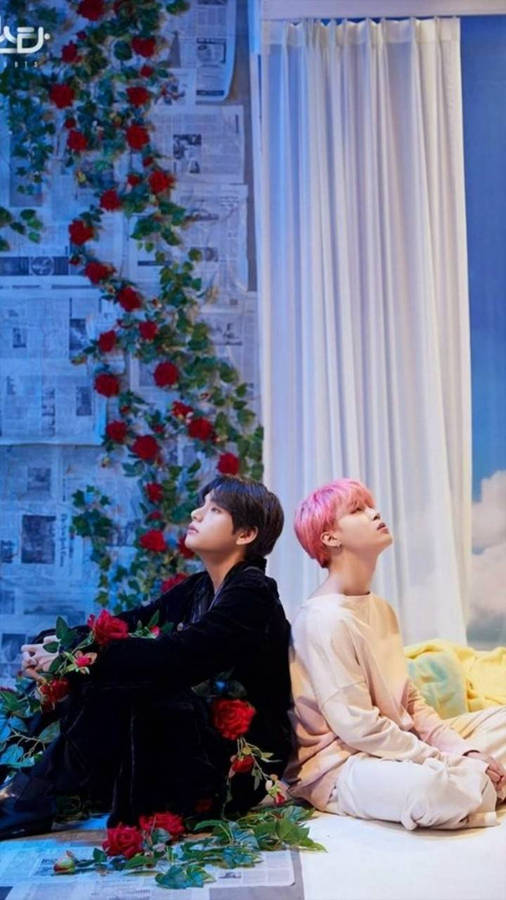 Vmin Trailing Roses Wallpaper