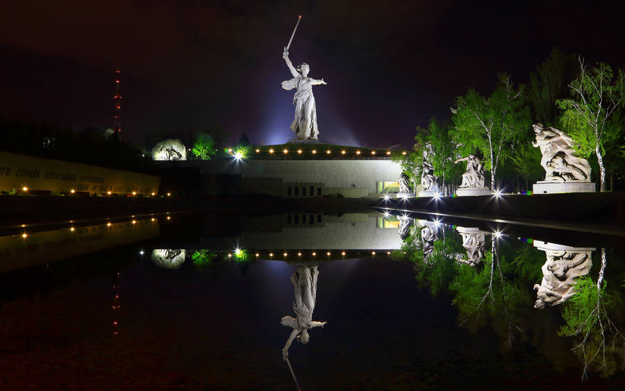 Volgograd City Of Russia Wallpaper