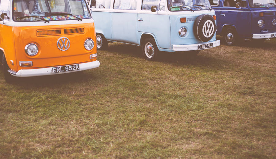 Volkswagen Vans Vintage Aesthetic Pc Wallpaper