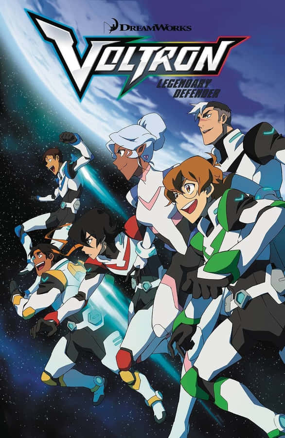 Voltron Legendary Defender Season 1 Poster Wallpaper