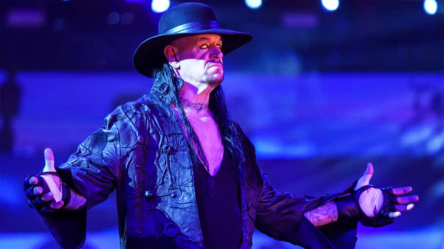 W W E Undertaker Iconic Entrance Wallpaper