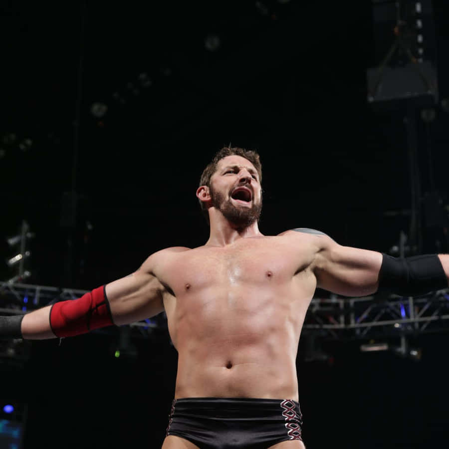 Wade Barrett Ring Celebration Wallpaper