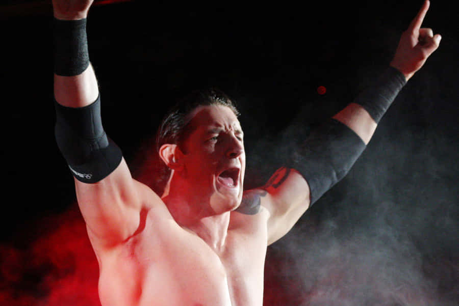 Wade Barrett Screaming Entrance Wallpaper