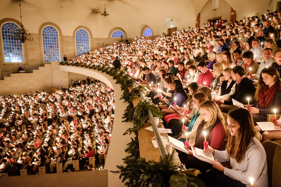 Wake Forest University Lovefeast Services Wallpaper