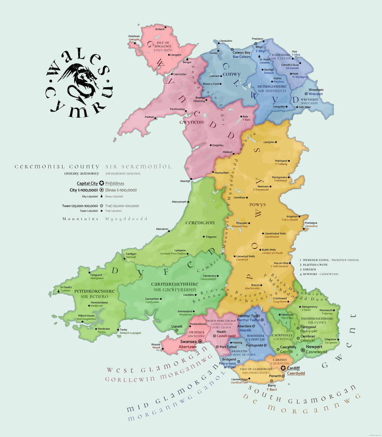 Wales Map By Sassy Sassy Wallpaper