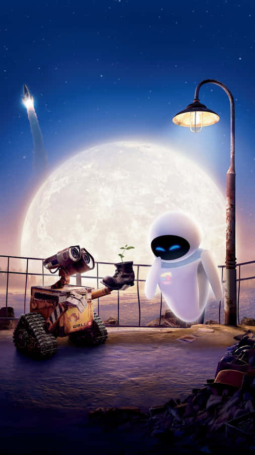 Wall E Iphone Offer Eve Plant Hd Wallpaper