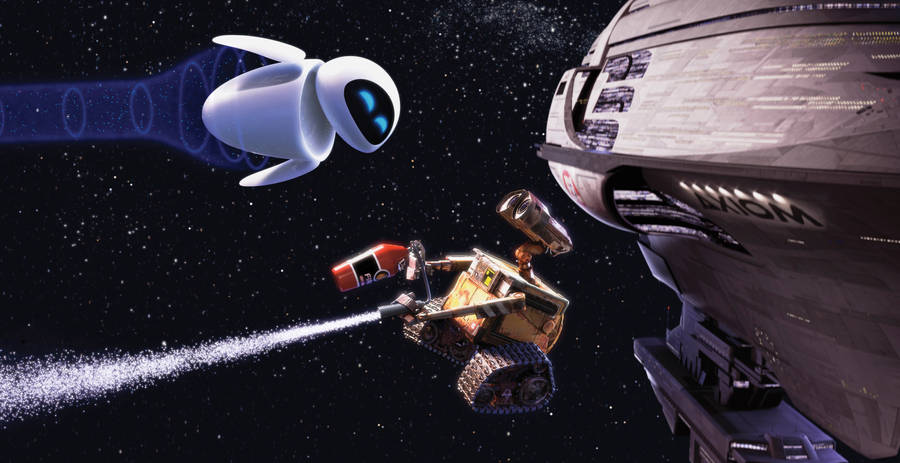 Wall E Starliner Axiom Wallpaper