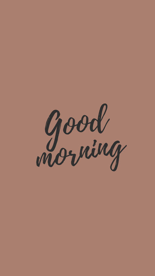 Wallpaper Good, Morning, Inscription, Lettering, Text Wallpaper