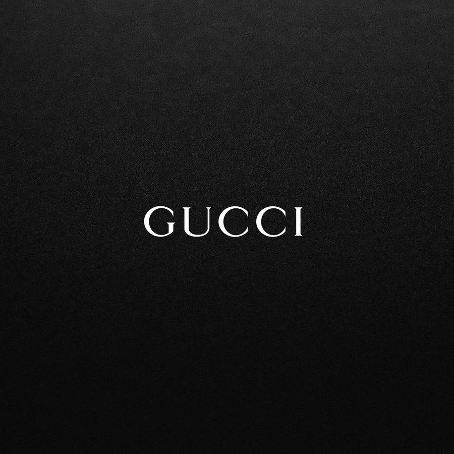 Wallpaper Gucci Black Logo Wallpaper