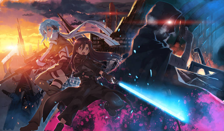 Wallpaper Hd For Sinon Sword Art Online Background Sao Image Wallpaper