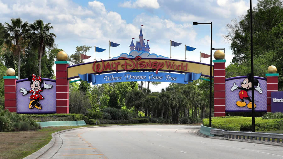 Walt Disney World Arch Wallpaper