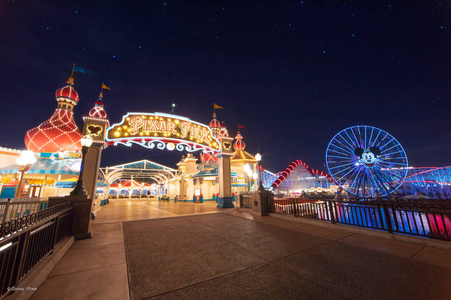 Walt Disney World Pixar Pier Wallpaper