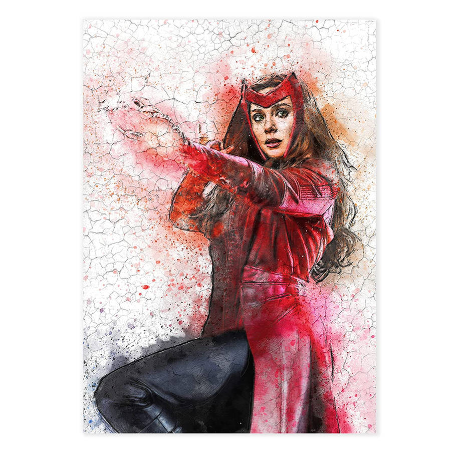 Wanda Maximoff Wall Art Wallpaper