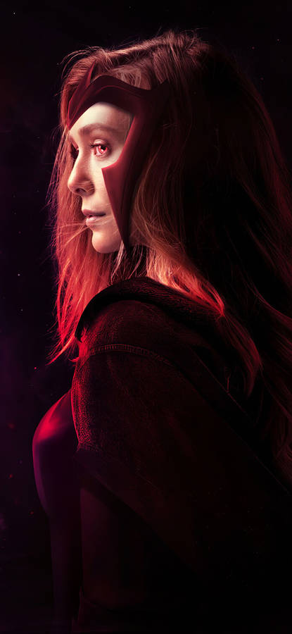 Wanda Side Profile 4k Wallpaper