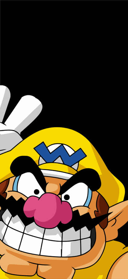 Wario, The Mischievous Anti-hero, Striking A Pose Wallpaper