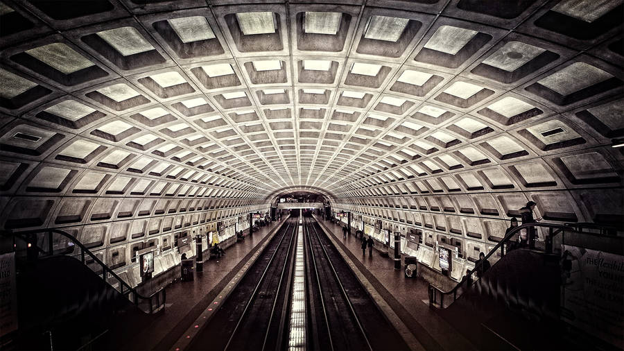 Washington Dc Metro Station Wallpaper