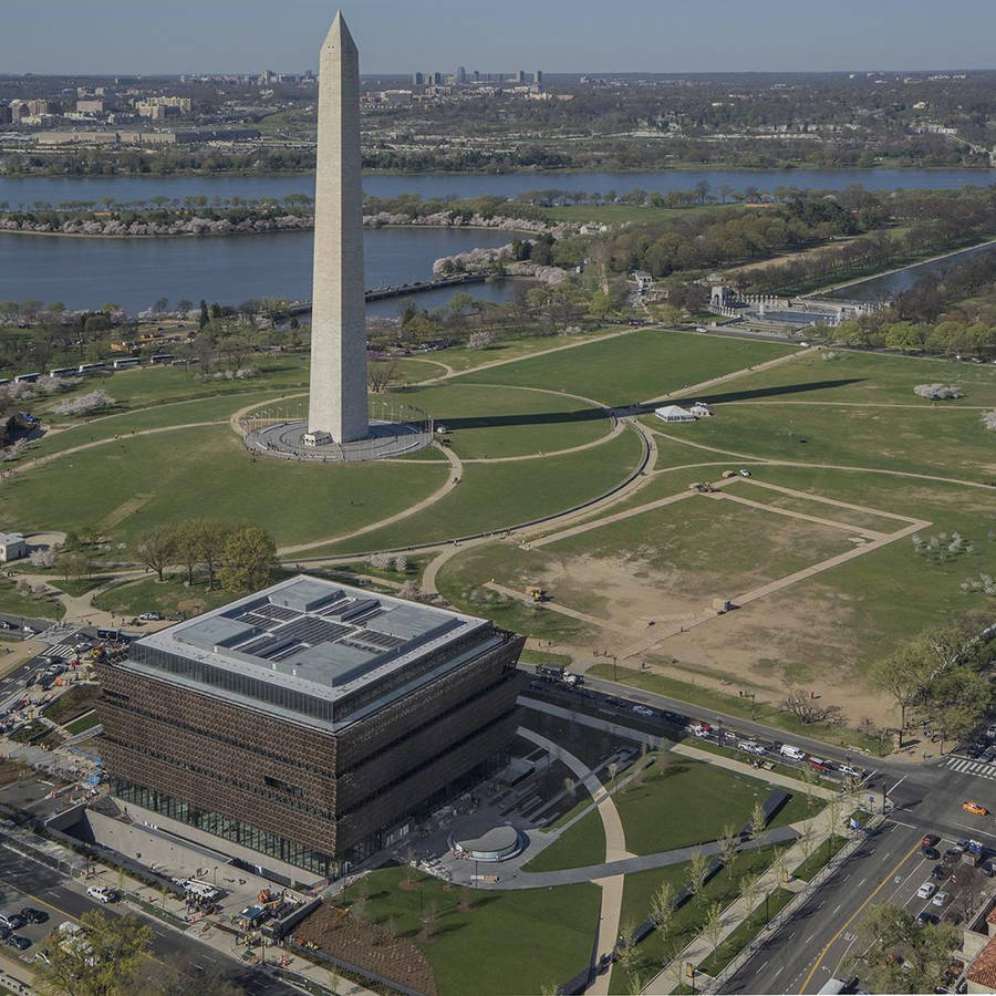 Washington Monument Old Sky View Wallpaper