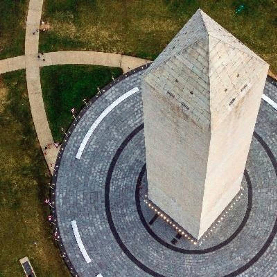 Washington Monument Top View Wallpaper