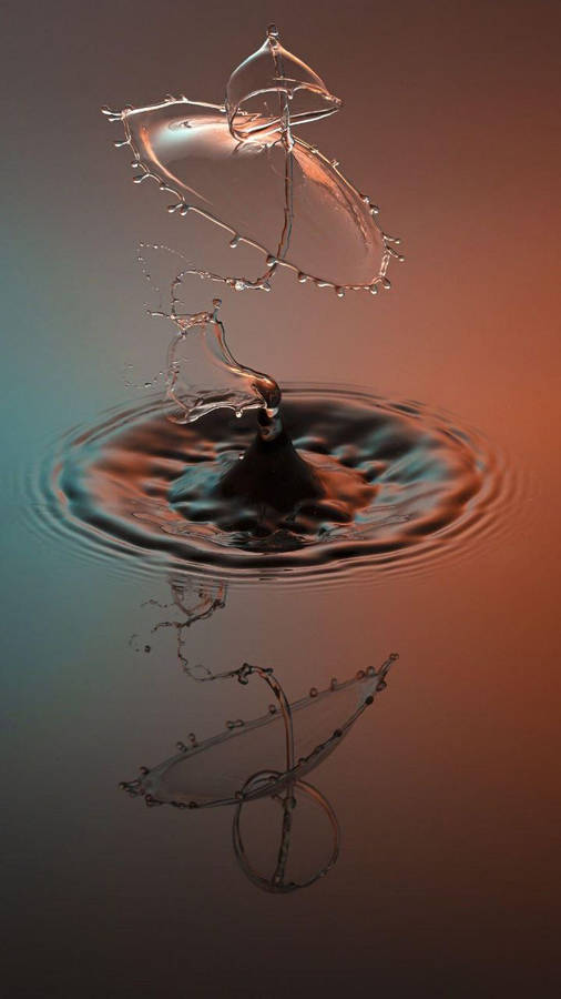 Water Drop Beautiful Phone Wallpaper