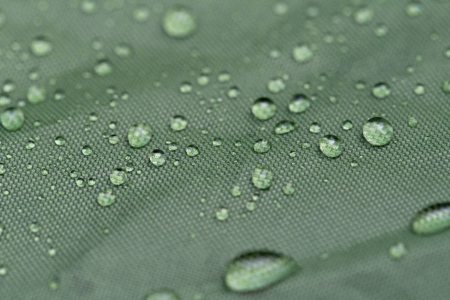 Water Droplets On Leaf Wallpaper