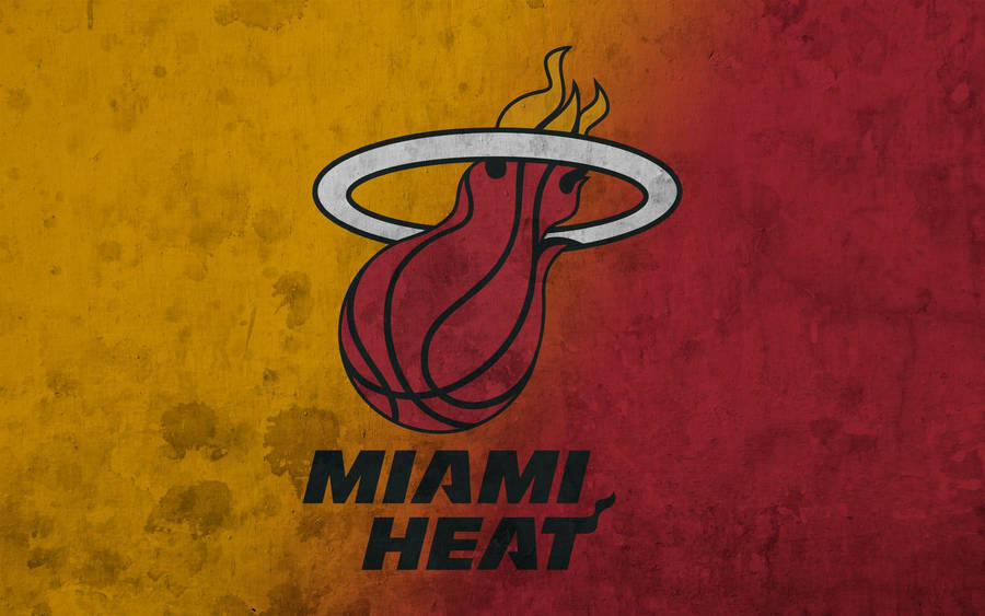 Watercolor Miami Heat Poster Wallpaper