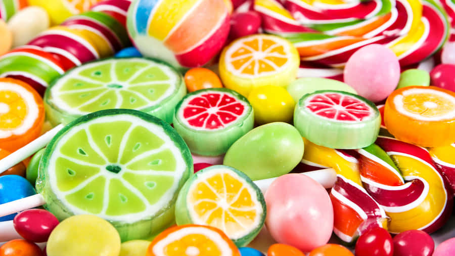 Watermelon Candy Aesthetic Wallpaper