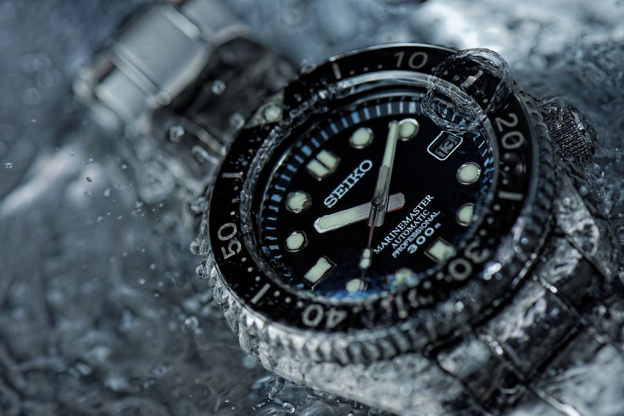 Waterproof Grand Seiko Watch Wallpaper