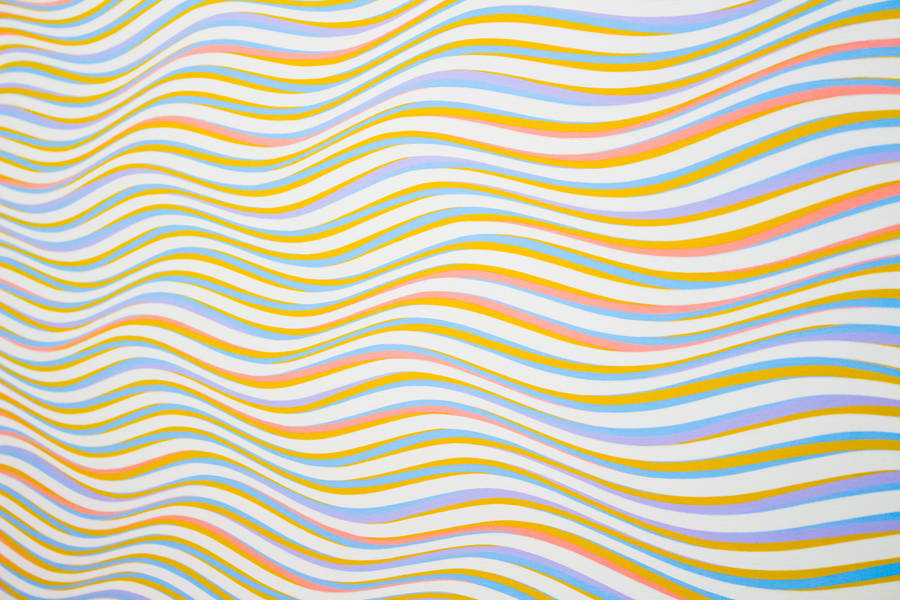 Wavy Lines As Colorful Background Wallpaper