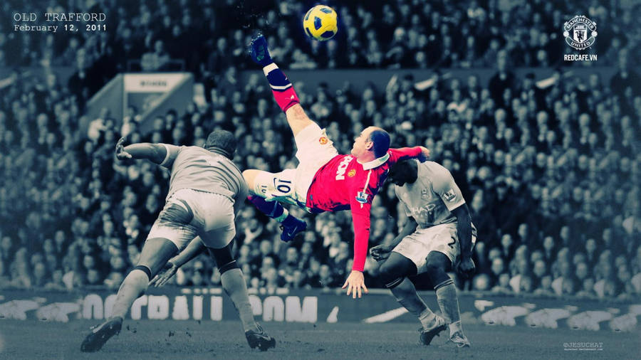 Wayne Rooney Bicycle Kick Wallpaper