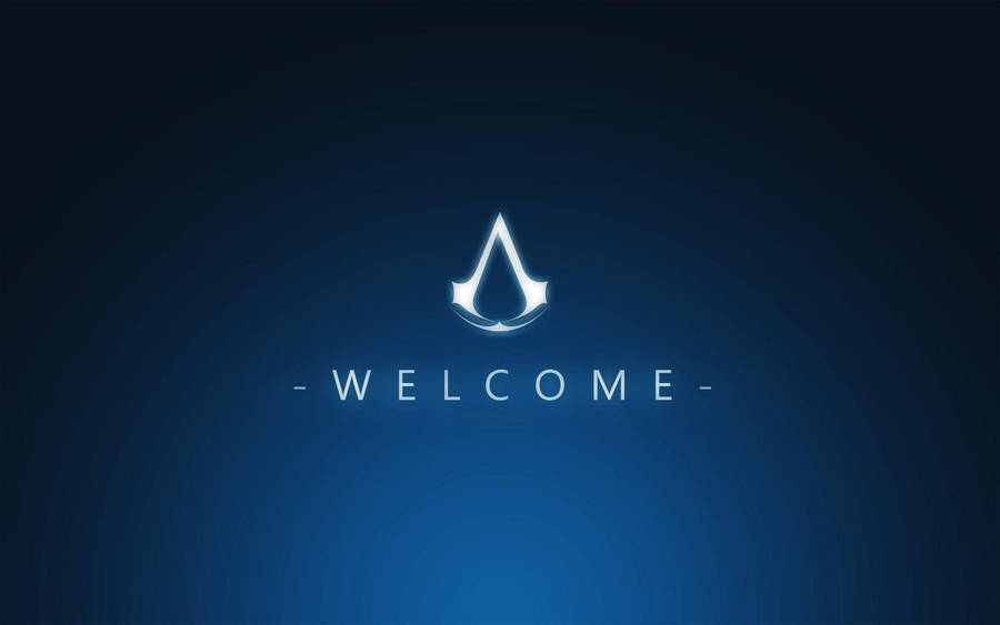 Welcome Assassins Creed Logo Wallpaper