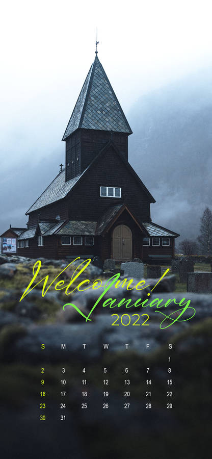 Welcome January Church Wallpaper