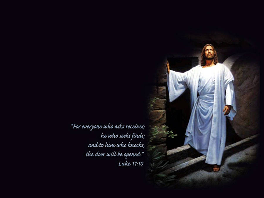 Welcoming Christ God Laptop Wallpaper