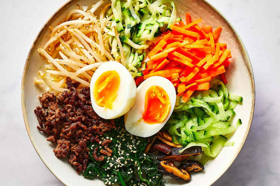 Well Balanced Bibimbap Wallpaper