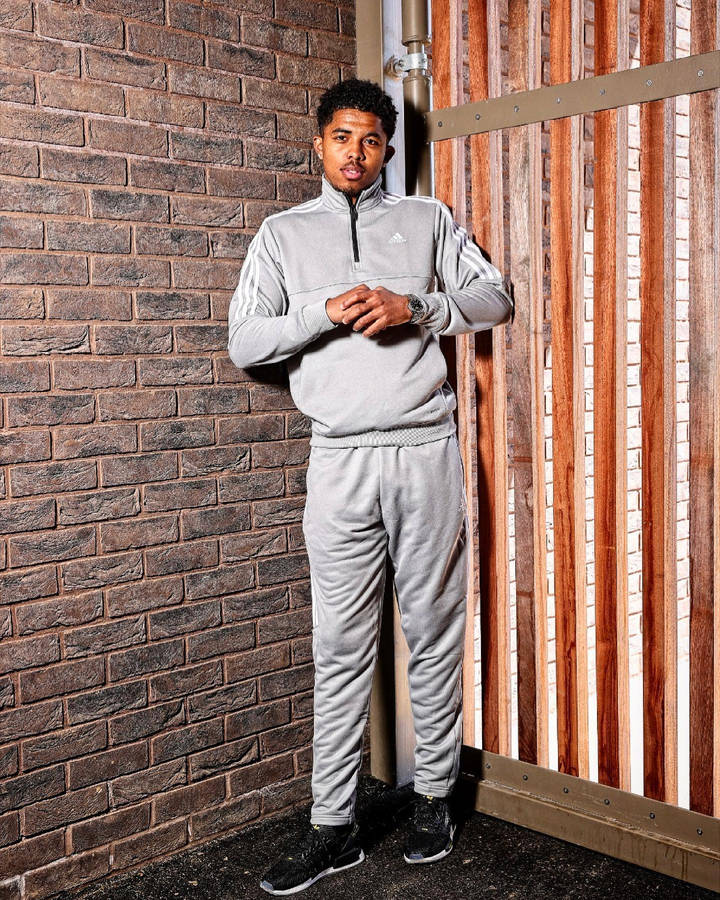 Wesley Fofana Gray Tracksuit Wallpaper