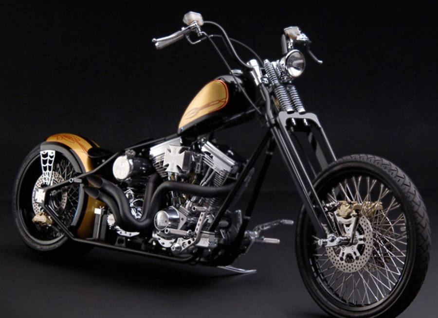 West Coast Choppers Sleek Motorcycle Wallpaper